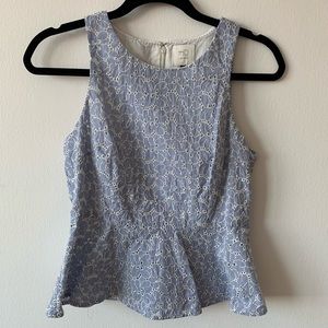 HD in Paris - Anthropologie Paisley Peplum top US4